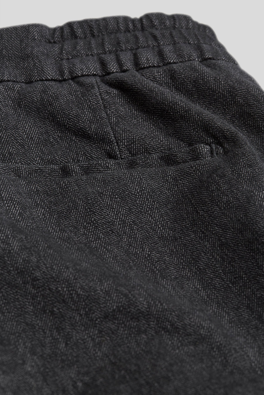 LOOSE 2-6149 JOGGER - WOOLEN LOOK