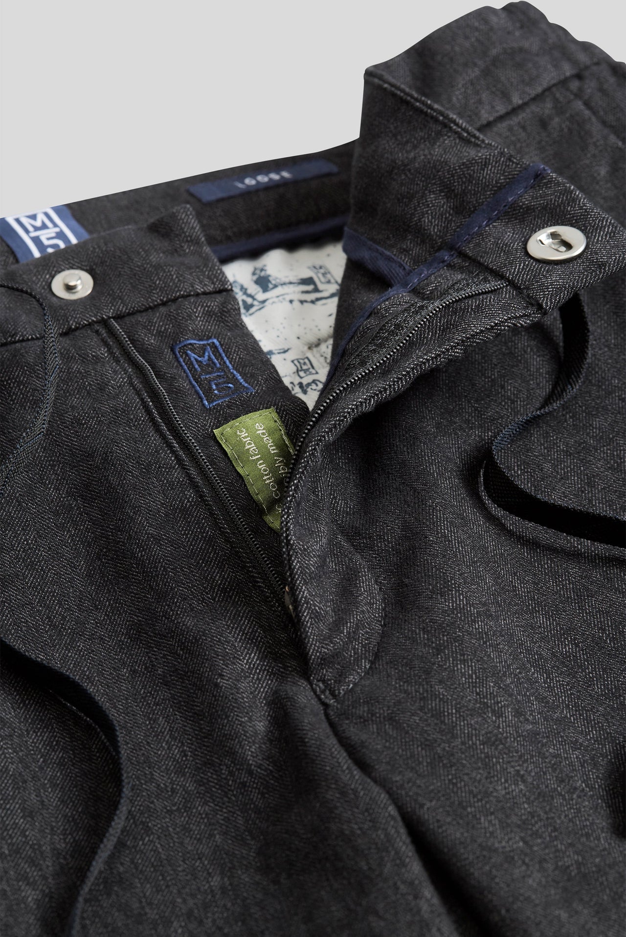 LOOSE 2-6149 JOGGER - WOOLEN LOOK