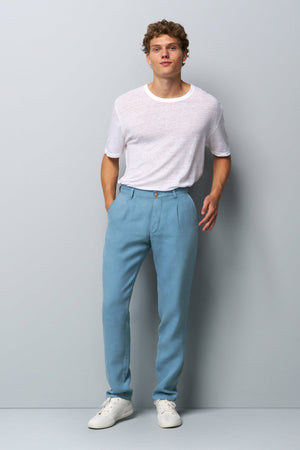 PLEAT 1-6185 PURE LINEN