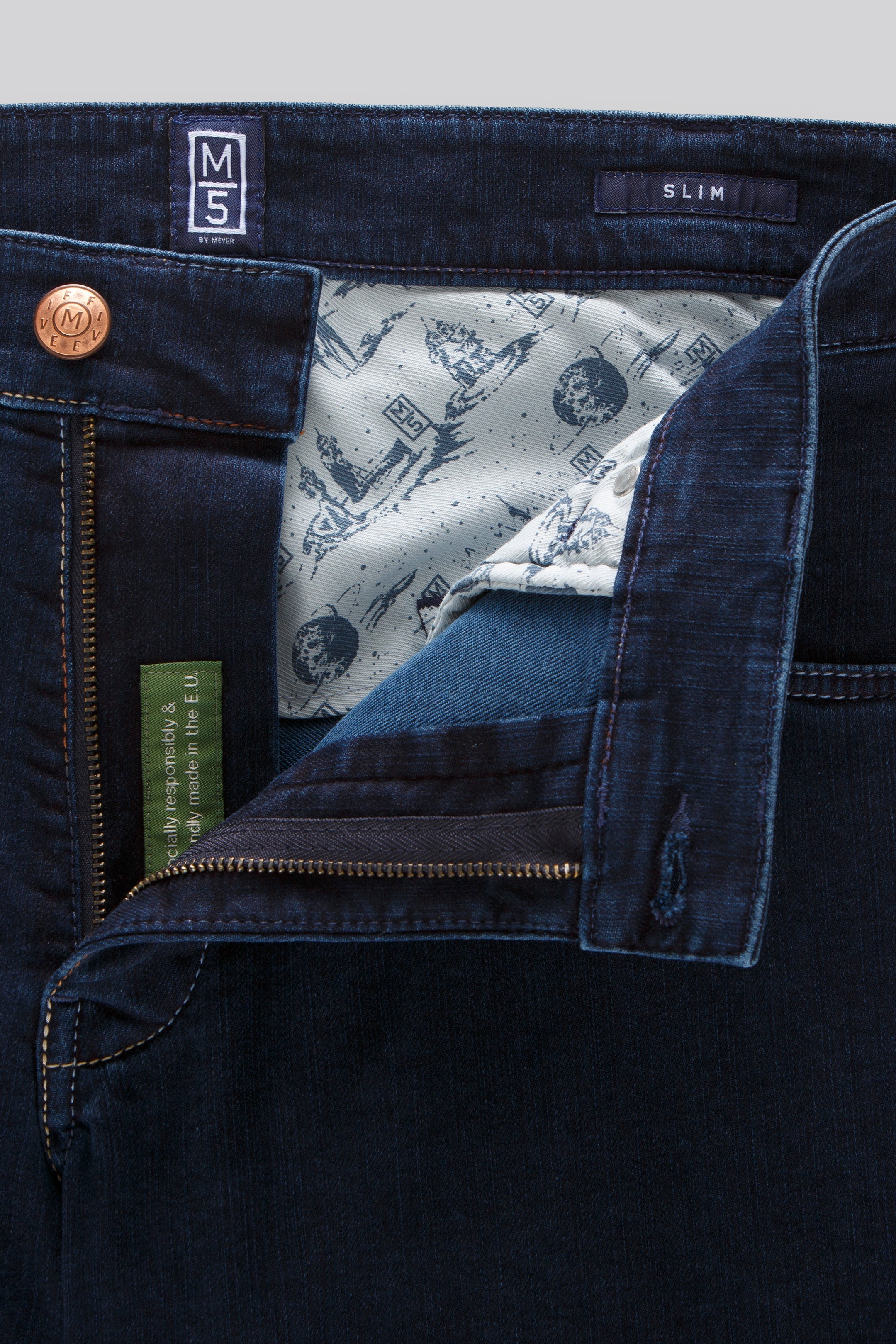 SLIM 9-6288 SUPER STRETCH DARK DENIM